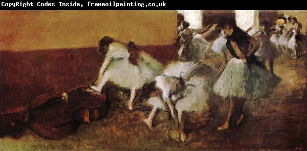 Edgar Degas A picture of Russian dance